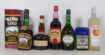 Lot 1507 - Mixed lot to include Southern Comfort, Senior...