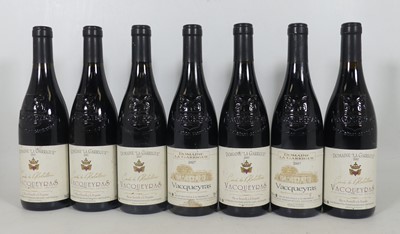 Lot 1042 - Domaine 'La Garrigue' Vacqueyras, 2007, Rhone,...