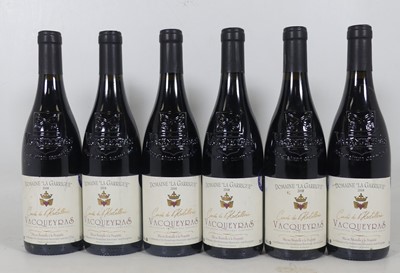 Lot 1040 - Domaine 'La Garrigue' Vacqueyras, 2008, Rhone,...