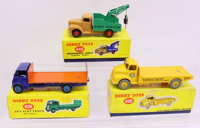 Lot 1207 - Dinky group of 3 to include: Leyland Cement...