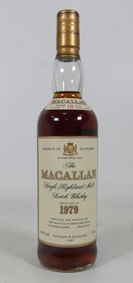 Lot 1467 - Macallan 18 year old single Highland malt...