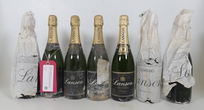 Lot 1246 - Lanson Black Label NV Brut Champagne, seven...