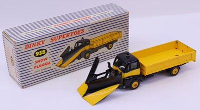 Lot 1121 - Dinky Toys No. 958 Snowplough, comprising a...