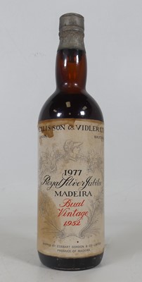 Lot 1268 - Cossart Gordan Royal Silver Jubilee Madeira...