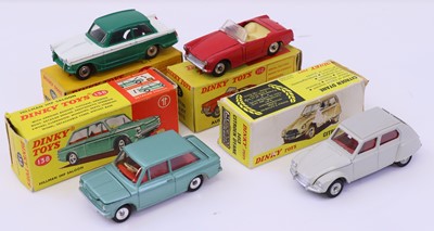 Lot 1212 - Dinky Toys group of 4 diecasts to include:...
