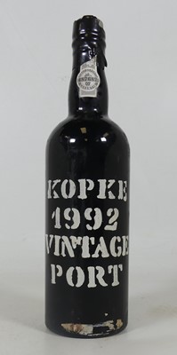Lot 1278 - Kopke vintage port, 1992, one bottle