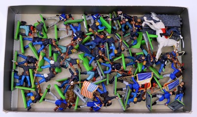 Lot 1613 - Britains Deetail, a collection of plastic and...