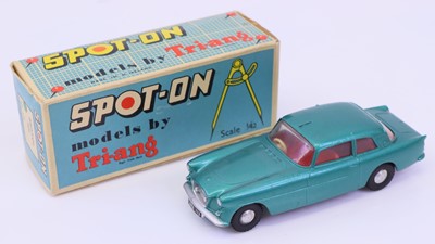 Lot 1373 - Spot-On No.115 Bristol 406, metallic green...