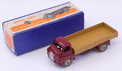 Lot 1184 - Dinky Toys, No.522 Big Bedford Lorry, maroon...