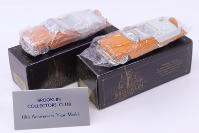 Lot 1441 - The Brooklin Collection 1/43rd scale white...