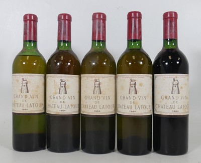 Lot 1127 - Chateau Latour, 1964, Pauillac, eleven bottles...