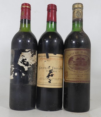 Lot 1083 - Chateau Trotanoy, 1981, Pomerol, one bottle;...