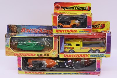 Lot 1346 - Matchbox Super and Battle Kings group of 4...