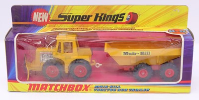 Lot 1318 - Matchbox Superkings No.5 Muir Hill Dumper in...