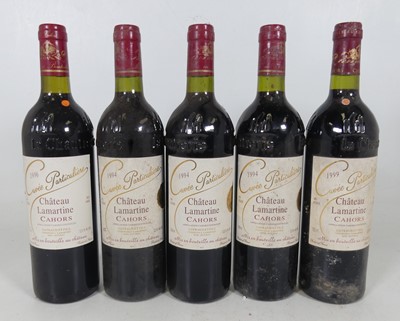 Lot 1124 - Chateau Lamartine, 1994, Cahors, three bottles;...