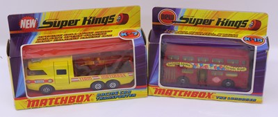 Lot 1334 - Matchbox Super Kings group of 2 to include: No....