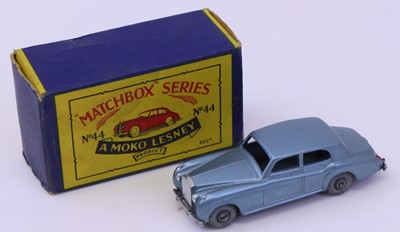 Lot 1293 - Matchbox Moko Lesney No.44 Rolls-Royce Silver...