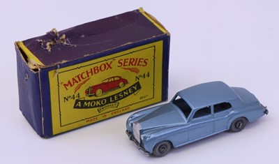 Lot 1294 - Matchbox Moko Lesney No.44 Rolls Royce Silver...