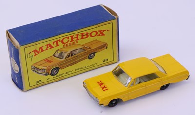 Lot 1295 - Matchbox Regular Wheels No.20 Chevrolet Impala...