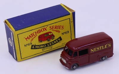 Lot 1296 - Matchbox Moko Lesney No.69 Commer Nestle's...