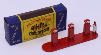 Lot 1300 - Matchbox Series No.1 Accesory Pack, an Esso...