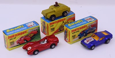 Lot 1348 - Matchbox Rolomatics group of 3 to include:...