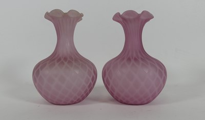 Lot 34 - A 19th century Bohemian white overlaid ruby...