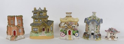 Lot 39 - A collection of 19th century Staffordshire...