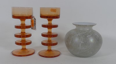 Lot 50 - A collection of studio glass, to include a...