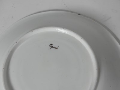 Lot 56 - A Coalport miniature cabinet cup and saucer,...