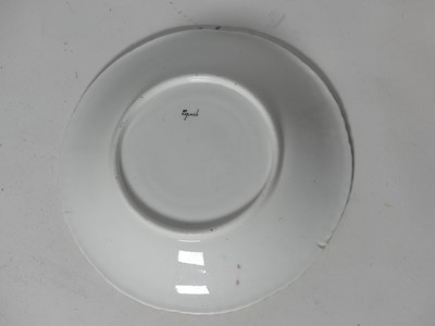 Lot 56 - A Coalport miniature cabinet cup and saucer,...