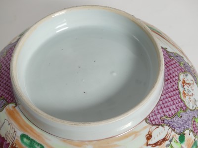 Lot 63 - A Chinese porcelain famille rose bowl, the...