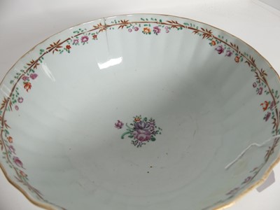 Lot 63 - A Chinese porcelain famille rose bowl, the...