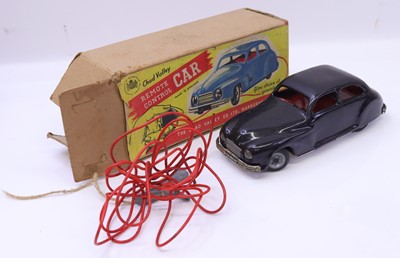 Lot 1711 - Chad Valley remote control tinplate clockwork...