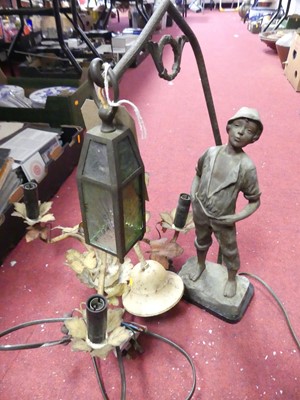 Lot 180 - An Austrian Art Nouveau style spelter table...