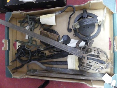 Lot 185 - A Scottish basket hilt sword, length 98cm,...