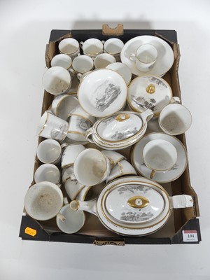 Lot 194 - A Spode part tea & coffee service, circa 1800,...