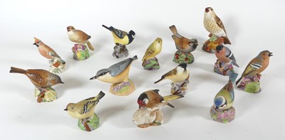 Lot 224 - A collection of Royal Worcester matt painted...