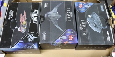 Lot 1507 - 2 boxes of Eaglemoss Star Trek Collector Space...
