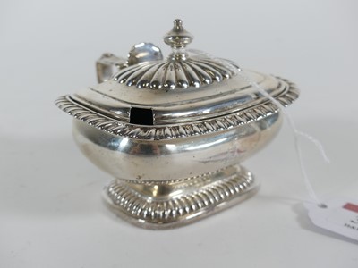 Lot 303 - A silver mustard in the Georgian style of...