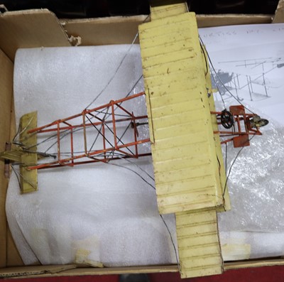 Lot 1513 - Reproduction tinplate model of a Curtiss c1910...