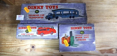 Lot 1518 - 3 various boxed Dinky Toys diecast vehicles to...