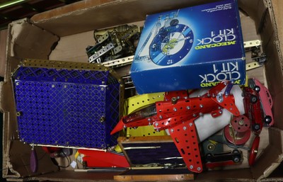 Lot 1534 - Tray of mixed used Meccano