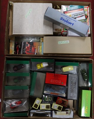 Lot 1539 - 2 trays of mixed modern issue diecast to...