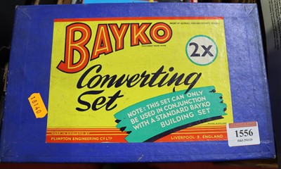 Lot 1556 - 2 boxes of mixed Bayko