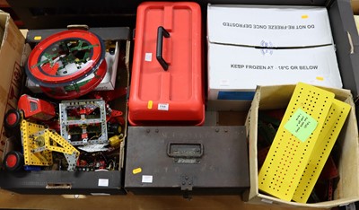 Lot 1568 - Large collection of mixed Meccano, mainly used...