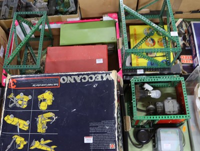 Lot 1612 - Collection of mixed Meccano Spare parts and...