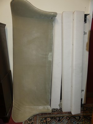 Lot 1263 - A super king sized Giorgetti bed, with sage...