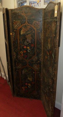 Lot 1269 - An early 20th century canvas and studded...