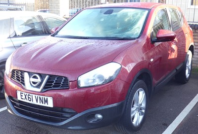 Lot 1000 - A 2011 Nissan Qashqai Acenta DCI 5-door...